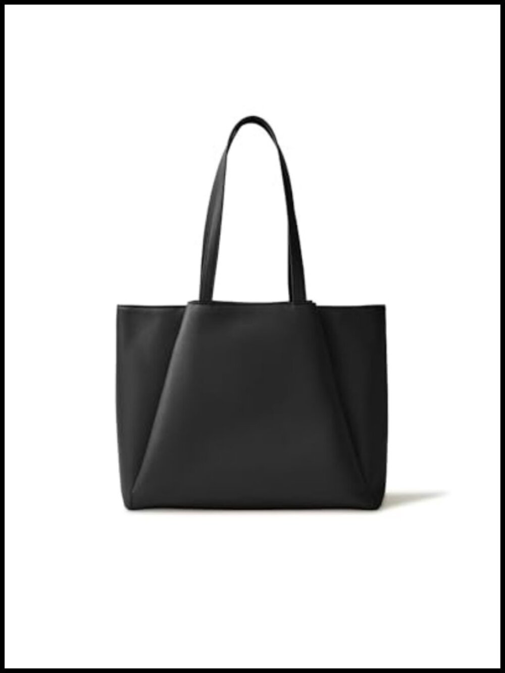 Vegan Leather Laptop Tote Bag for Women Fits 15.6 inch with Zip Compartments